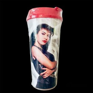 NEW SELENA Quintanilla Fiesta De La Flor Limited Edition Cup Tumbler Whirley
